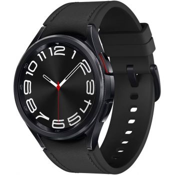 SmartWatch Samsung Galaxy Watch 6 Classic, LTE, 47 mm, Black, Wi-Fi, Bluetooth, GPS, NFC, Rezistent la apa SmartWatch Samsung Galaxy Watch 6 Classic, LTE, 47 mm, Black, Wi-Fi, Bluetooth, GPS, NFC, Rezistent la apa