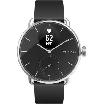 SmartWatch Withings Scanwatch, 42mm, Black