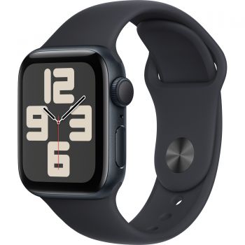 Apple Watch SE2 2023, GPS, 40 mm, Midnight Aluminium Case, Midnight Sport Band, M/L ieftin