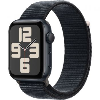 Apple Watch SE2 2023, GPS, 44 mm, Midnight Aluminium Case, Midnight Sport Loop ieftin