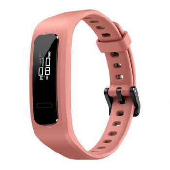 Bratara fitness Huawei Band 4e Active, Bluetooth, Rezistenta la apa 5 ATM (Roz)