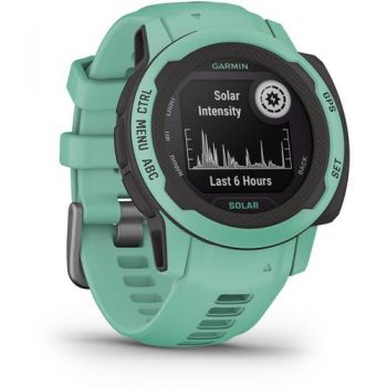 Ceas activity tracker Garmin Instinct 2S, 40mm, Bluetooth, Android iOS, Rezistenta la apa, Verde