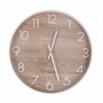 Ceas de perete Whatever 129 Natural, Ø50 cm