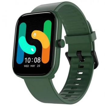Ceas inteligent Smartwatch Haylou LS13 GST Lite, Bluetooth, Display 1.69inch, 30 Moduri Antrenament, Ritm Cardiac, Sp02, Waterproof IP68 (Verde)