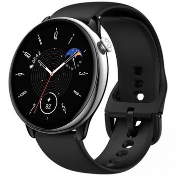 Ceas inteligent Smartwatch Huami Amazfit GTR Mini, Display AMOLED 1.28inch, Bluetooth, Waterproof 5 ATM (Negru)