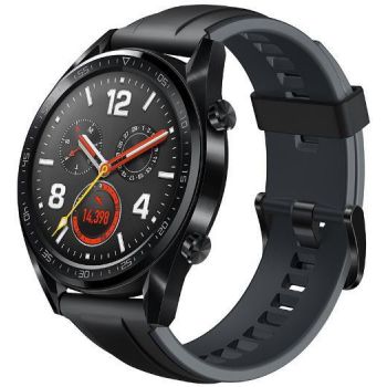 Ceas inteligent Smartwatch Huawei Watch GT Fortuna-B19S, Amoled 1.39inch, 16MB RAM, 128MB Flash, Bluetooth (Negru)