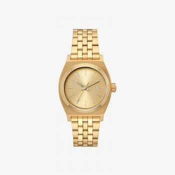 Nixon Medium Time Teller All Gold de firma original