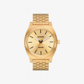 Nixon Time Teller Solar All Gold/ Black la reducere