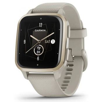 SmartWatch Garmin Venu Sq 2, Music Edition, French Gray/Cream Gold