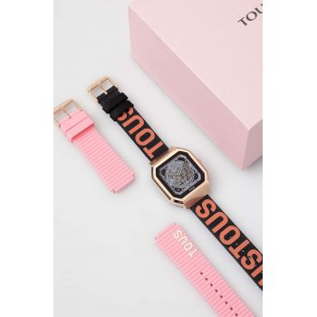 Tous smartwatch femei, culoarea auriu de firma original