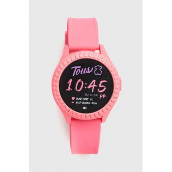 Tous smartwatch femei, culoarea roz de firma original