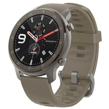 AMAZFIT Smartwatch Amazfit GTR 47mm, 1.39 inch, curea silicon, Titanium