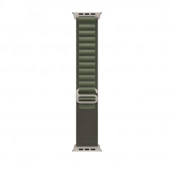 Apple Apple Watch 49mm Band: Green Alpine Loop - Large