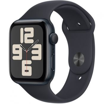 Apple Apple Watch SE (2023), GPS, Carcasa Midnight Aluminium 40mm, Midnight Sport Band - M/L