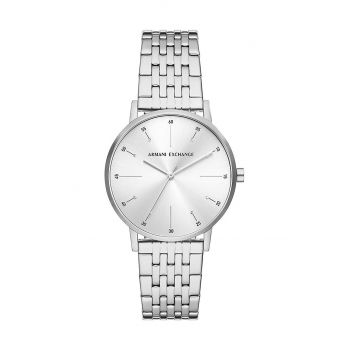Armani Exchange ceas femei, culoarea argintiu