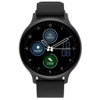 Canyon Smartwatch Canyon Badian SW-68, Display TFT 1.28, Bluetooth, Waterproof IP68, Android/iOS Negru