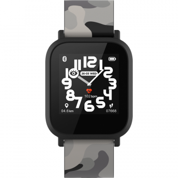 Canyon Smartwatch Canyon MyDino KW-33, 1.3inch, Curea Silicon, Gray ieftin