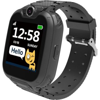 Canyon Smartwatch Canyon Tony Kids CNE-KW31BB, SIM, Negru