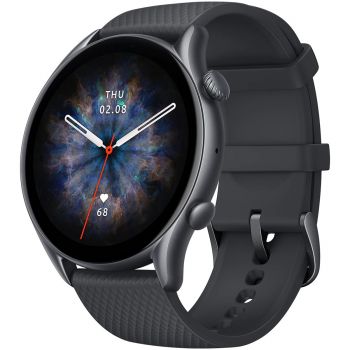 Ceas smartwatch Amazfit GTR 3 Pro, Infinite Black Ceas smartwatch Amazfit GTR 3 Pro, Infinite Black