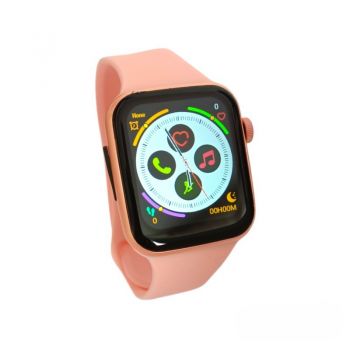 Ceas Smartwatch Bluetooth Functie Bratara Fitness Display HD 4cm Suport Card SIM Android/IOS K10 Roz Ceas Smartwatch Bluetooth Functie Bratara Fitness Display HD 4cm Suport Card SIM Android/IOS K10 Roz