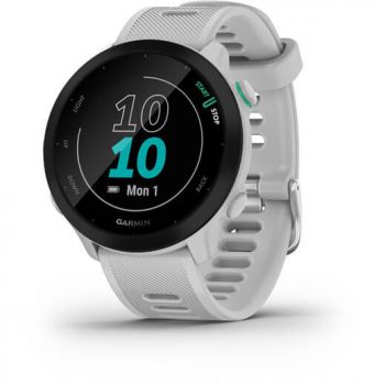 GARMIN Ceas Smartwatch Garmin Forerunner 55 Whitestone de firma original