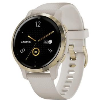 GARMIN Ceas smartwatch Garmin Venu 2S, Tundra/Champagne