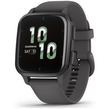 GARMIN Ceas smartwatch Garmin Venu Sq 2, Shadow Gray/Slate GARMIN Ceas smartwatch Garmin Venu Sq 2, Shadow Gray/Slate