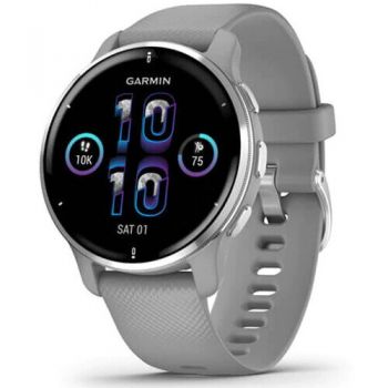 GARMIN Garmin Venu 2 Plus Silver, Powder Grey de firma original