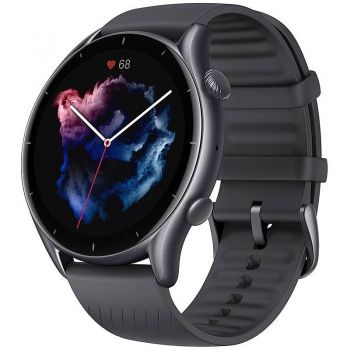 HUAMI SmartWatch Amazfit GTR 3, Thunder Black de firma original