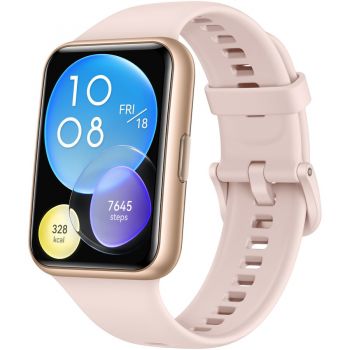 Huawei Smartwatch Huawei Watch Fit 2, Silicone Strap, Roz ieftin