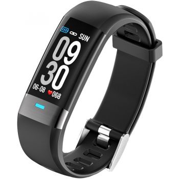 ProMedix Bratara fitness Tracker EKG Promedix PR-650, Negru de firma original