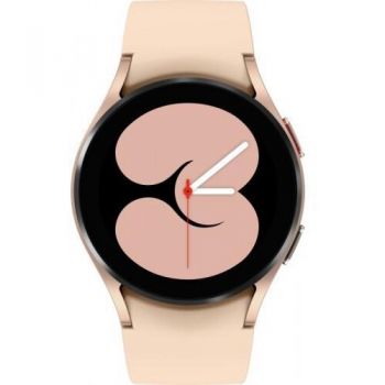 Samsung SmartWatch Samsung Galaxy Watch 4, 1.2inch, Curea silicon, Gold-Roz Samsung SmartWatch Samsung Galaxy Watch 4, 1.2inch, Curea silicon, Gold-Roz
