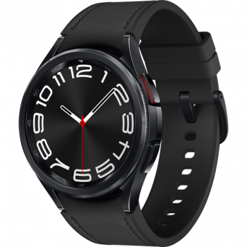 Samsung Smartwatch Samsung Watch 6 Classic SM-R955 4G LTE, ecran AMOLED 1.31, 2GB RAM, 16GB Flash, Bluetooth 5.3, Carcasa Otel, 43mm, Waterproof 5ATM, Negru de firma original