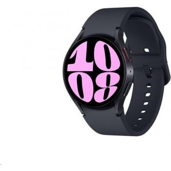 Samsung Smartwatch Samsung Watch 6 SM-R930, ecran AMOLED 1.31, 2GB RAM, 16GB Flash, Bluetooth 5.3, Carcasa Aluminiu, 40mm, Waterproof 5ATM, Negru Samsung Smartwatch Samsung Watch 6 SM-R930, ecran AMOLED 1.31, 2GB RAM, 16GB Flash, Bluetooth 5.3, Carcasa Aluminiu, 40mm, Waterproof 5ATM, Negru