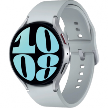 Samsung Smartwatch Samsung Watch 6 SM-R940, ecran AMOLED 1.47, 2GB RAM, 16GB Flash, Bluetooth 5.3, Carcasa Aluminiu, 44mm, Waterproof 5ATM, Argintiu
