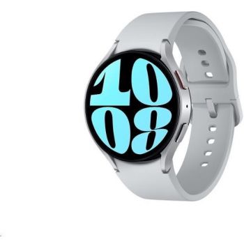 Samsung Smartwatch Samsung Watch 6 SM-R945 4G LTE, ecran AMOLED 1.47, 2GB RAM, 16GB Flash, Bluetooth 5.3, Carcasa Aluminiu, 44mm, Waterproof 5ATM, Argintiu