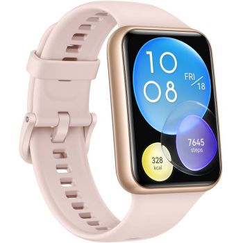 SmartWatch Huawei WATCH Fit 2, Active Edition, Silicone Strap, Sakura Pink de firma original