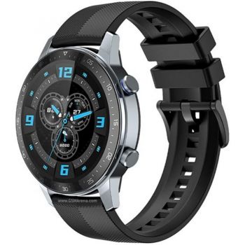 ZTE Ceas smartwatch ZTE Watch GT, oximetru SpO2, GPS, bratara silicon, Negru de firma original