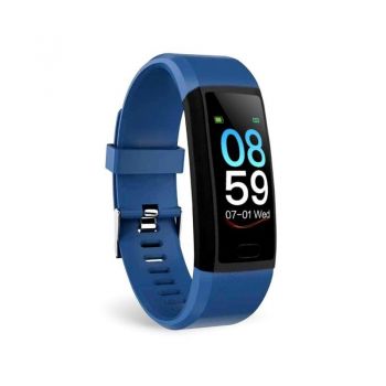 Bratara Fitness Smartband Techstar® T12 Waterproof IP65, Bluetooth 4.2, Compatibila Android & iOS, Display TFT 1.14