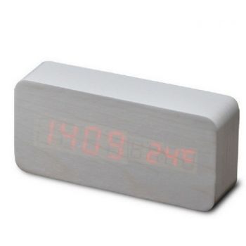Ceas de masa LED cu alarma si termometru