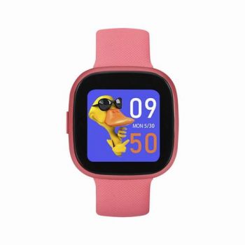 Ceas inteligent Smartwatch Garett Kids Fit, Bluetooth, Display IPS 1.4inch, Waterproof IP67 (Roz) de firma original