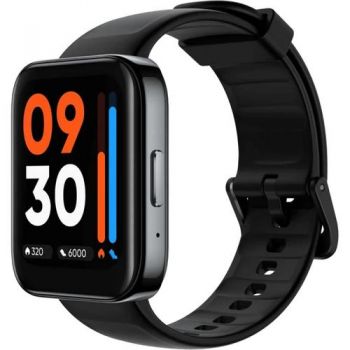 Ceas inteligent Smartwatch Realme Watch 3, Ecran IPS 1.8inch, Bluetooth, Waterproof IP68 (Negru) de firma original