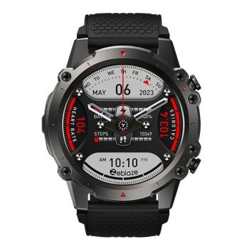 Ceas inteligent Smartwatch Zeblaze Vibe 7 Lite, Display IPS 1.47inch, Bluetooth Call, Ritm cardiac, Saturatie oxigen, Calorii, 280mAh (Negru)