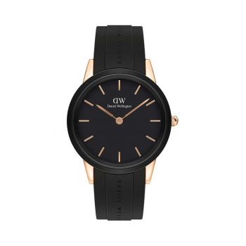 Daniel Wellington ceas DW00100425 femei, culoarea negru de firma original