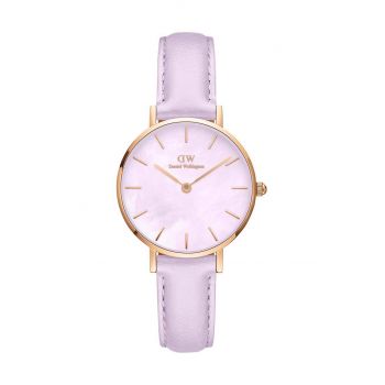 Daniel Wellington ceas Petite Lavender femei, culoarea violet ieftin