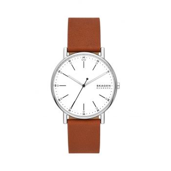 Skagen ceas barbati, culoarea maro de firma original