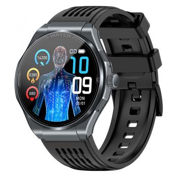 Smartwatch iSEN JA03 Gri, AMOLED 1.43