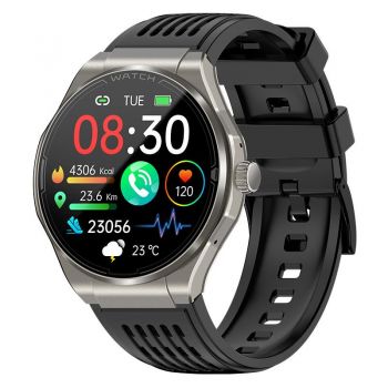 Smartwatch iSEN JA03 Silver, AMOLED 1.43