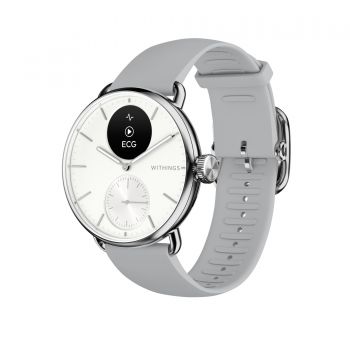 Smartwatch Withings Scanwatch 2, Bluetooth, 38mm, Alb de firma original