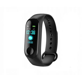 Bratara fitness MRG M-M3, Bluetooth, Smart, Negru C472 ieftina